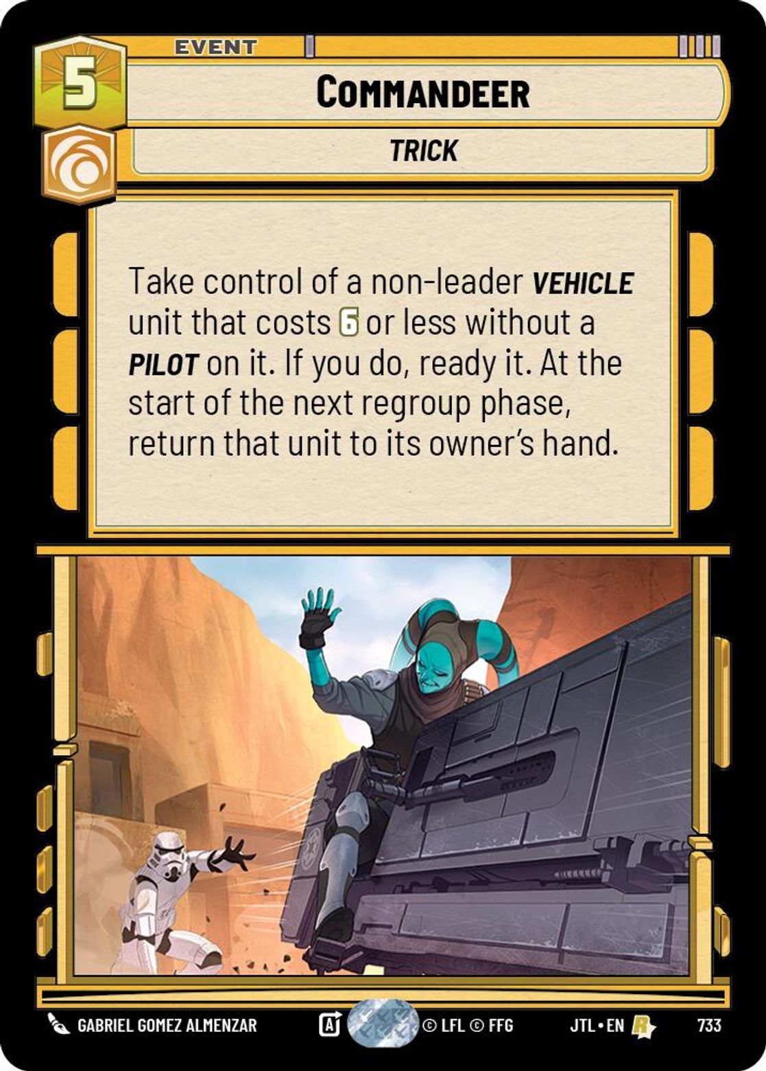 Commandeer — Jump To Lightspeed 733