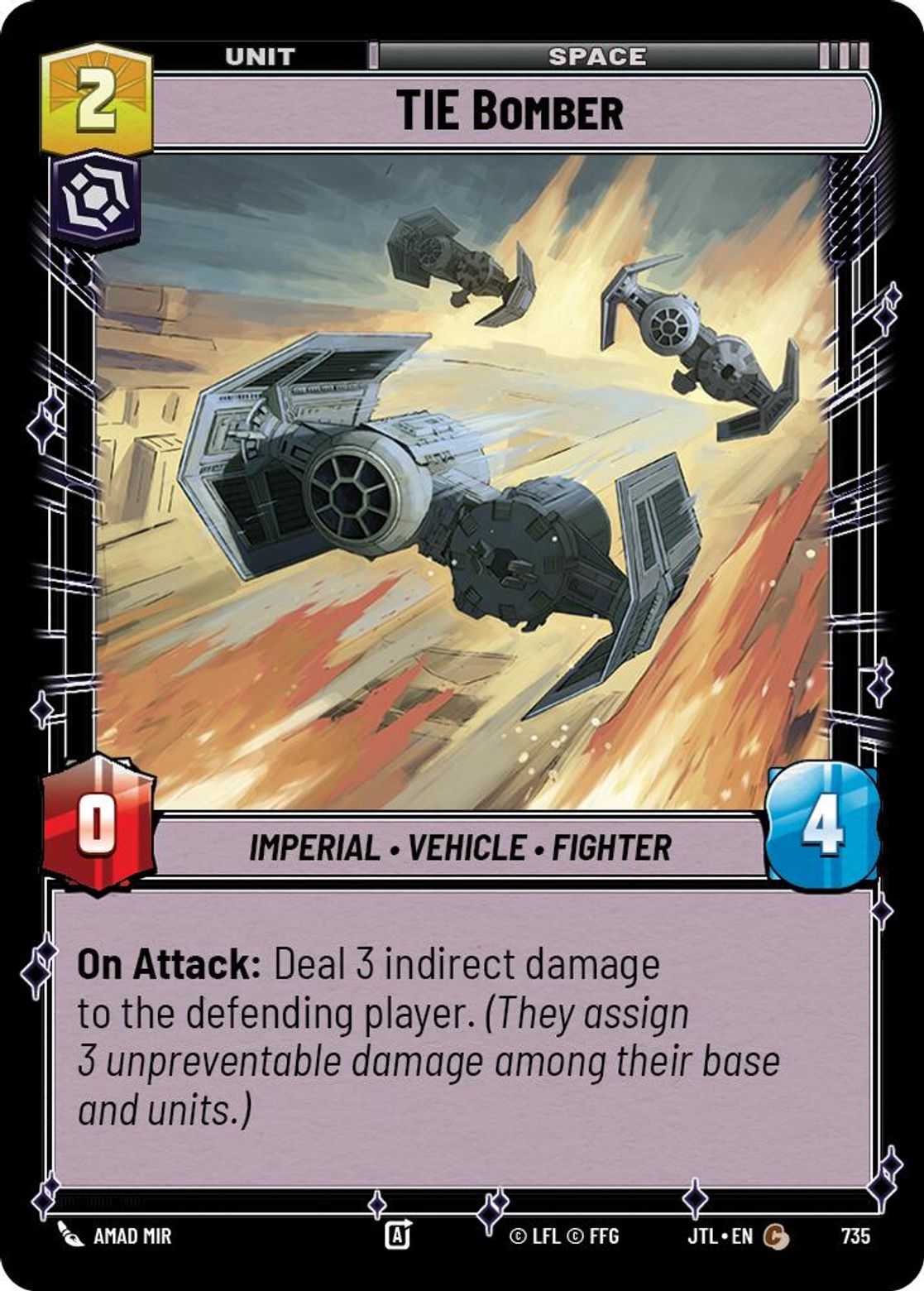 TIE Bomber — Jump To Lightspeed 735