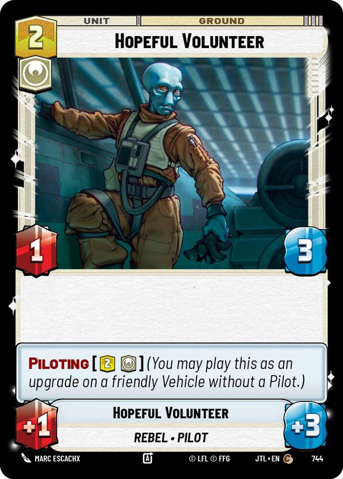 Hopeful Volunteer — Jump To Lightspeed 744