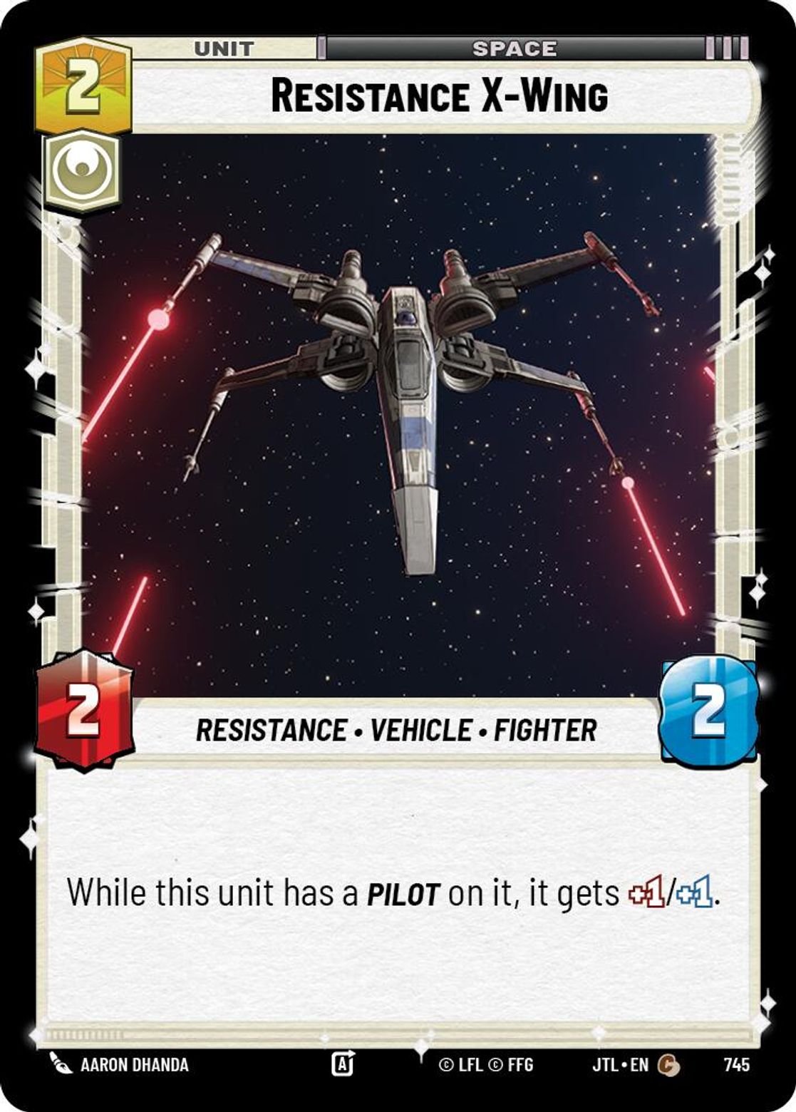 Resistance X-Wing — Jump To Lightspeed 745