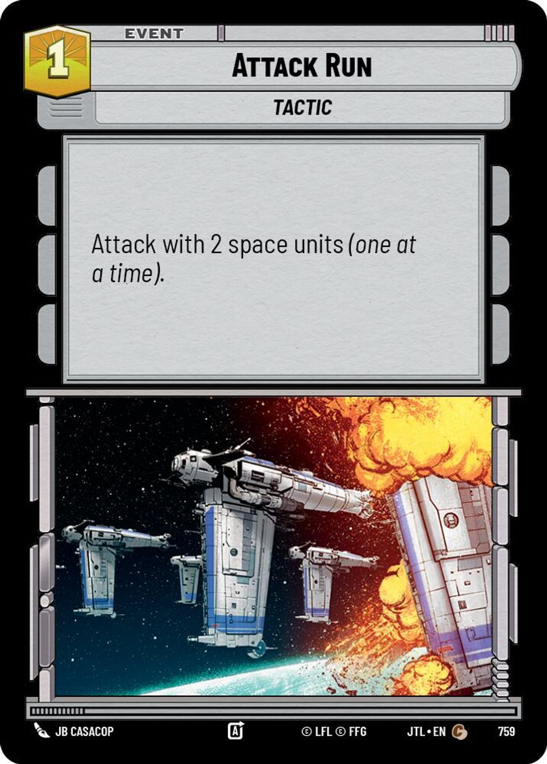 Attack Run — Jump To Lightspeed 759
