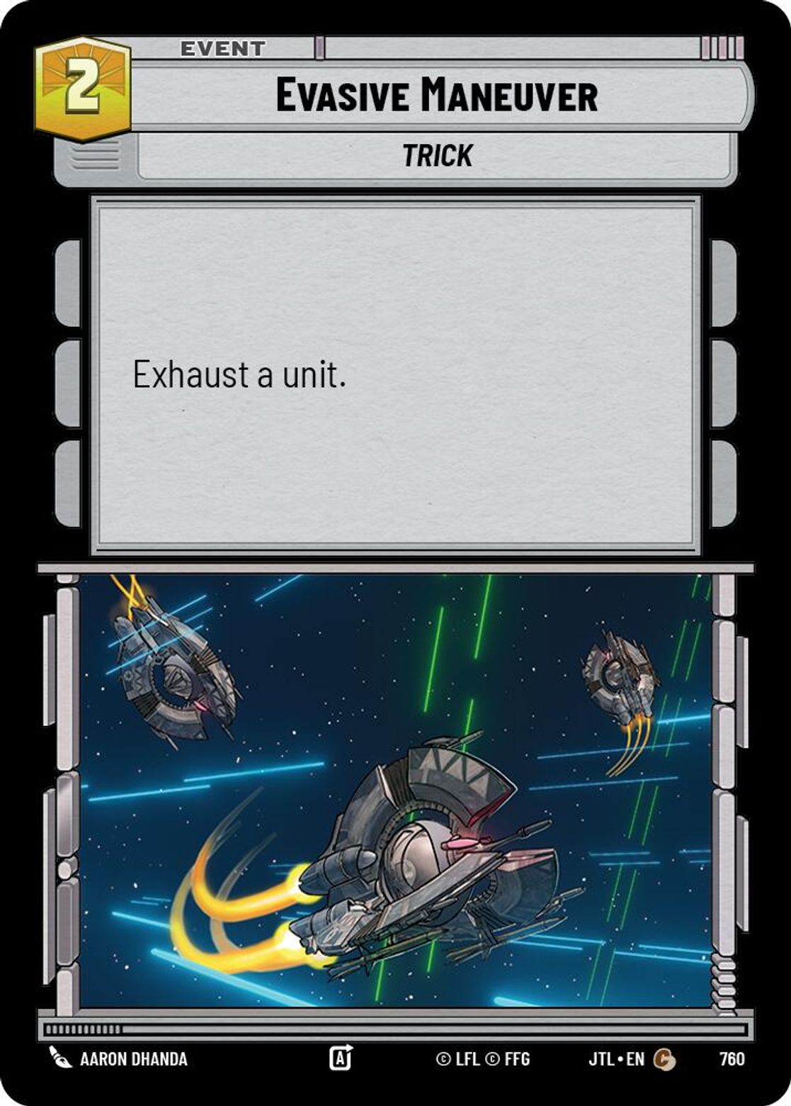 Evasive Maneuver — Jump To Lightspeed 760
