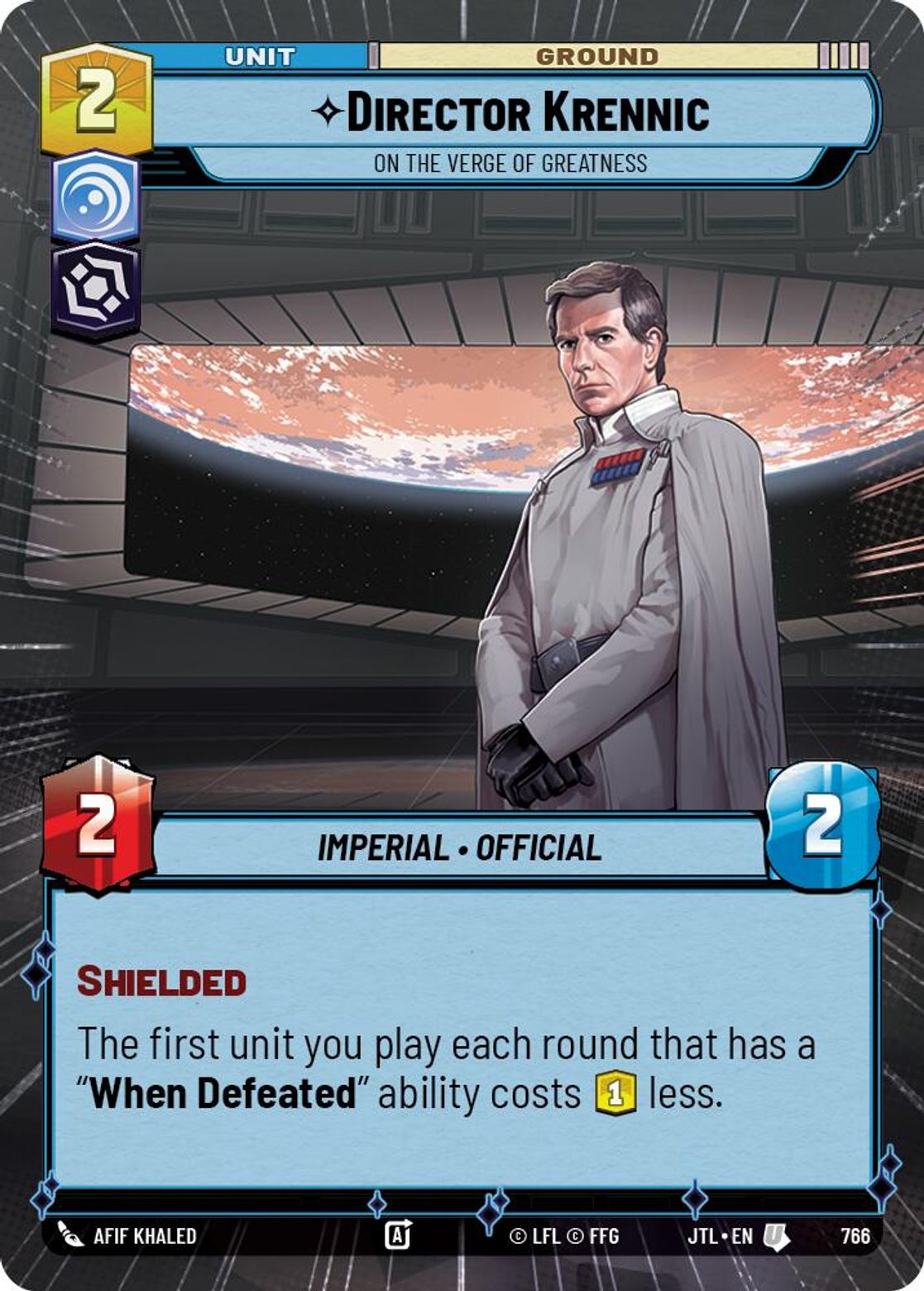 Director Krennic, On the Verge Of Greatness — Jump To Lightspeed 766
