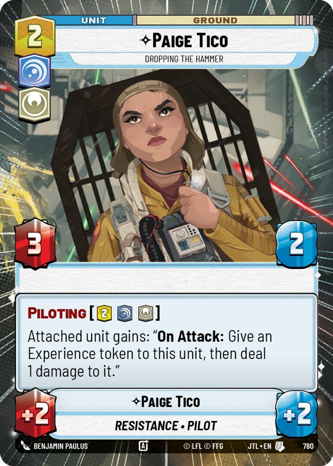 Paige Tico, Dropping the Hammer — Jump To Lightspeed 780