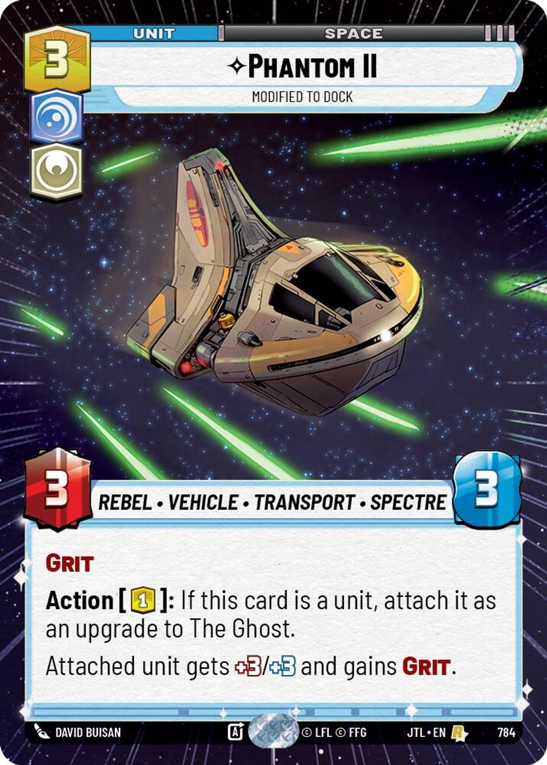 Phantom II, Modified to Dock — Jump To Lightspeed 784