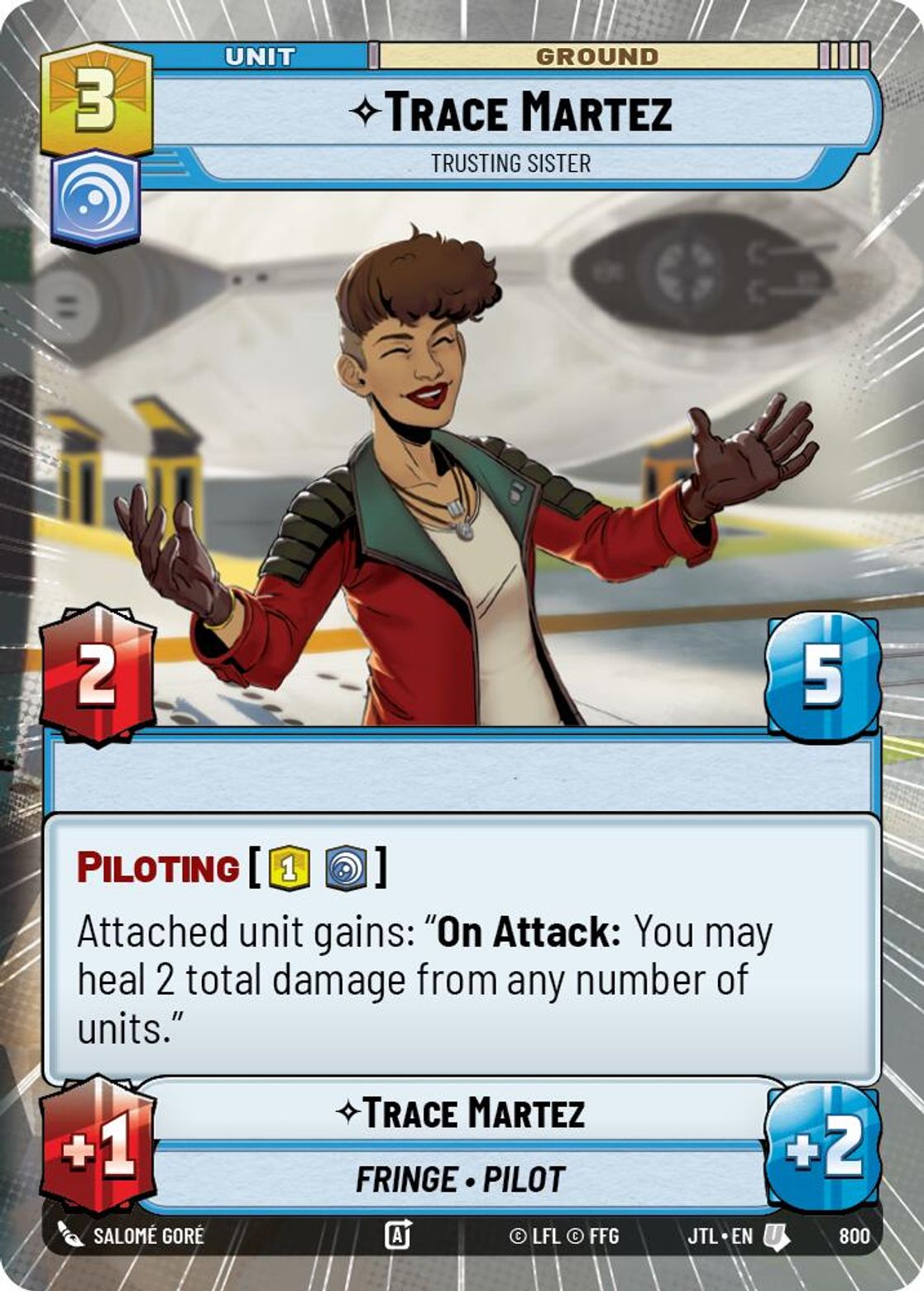 Trace Martez, Trusting Sister — Jump To Lightspeed 800