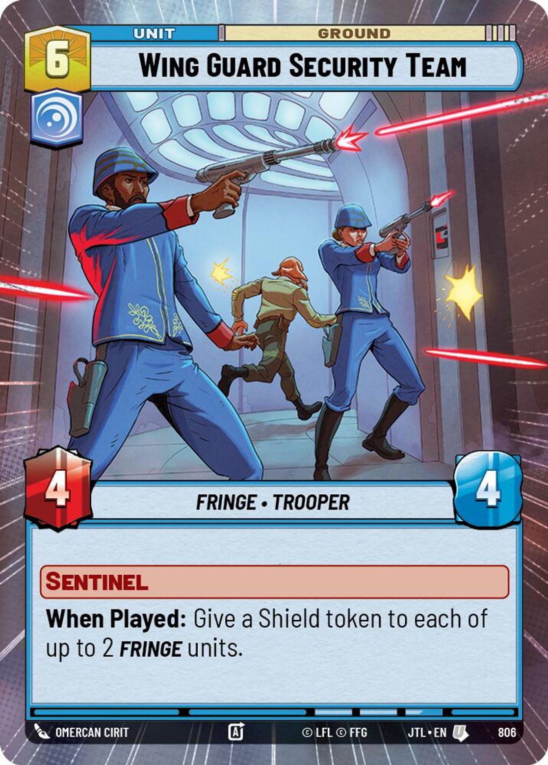 Wing Guard Security Team — Jump To Lightspeed 806