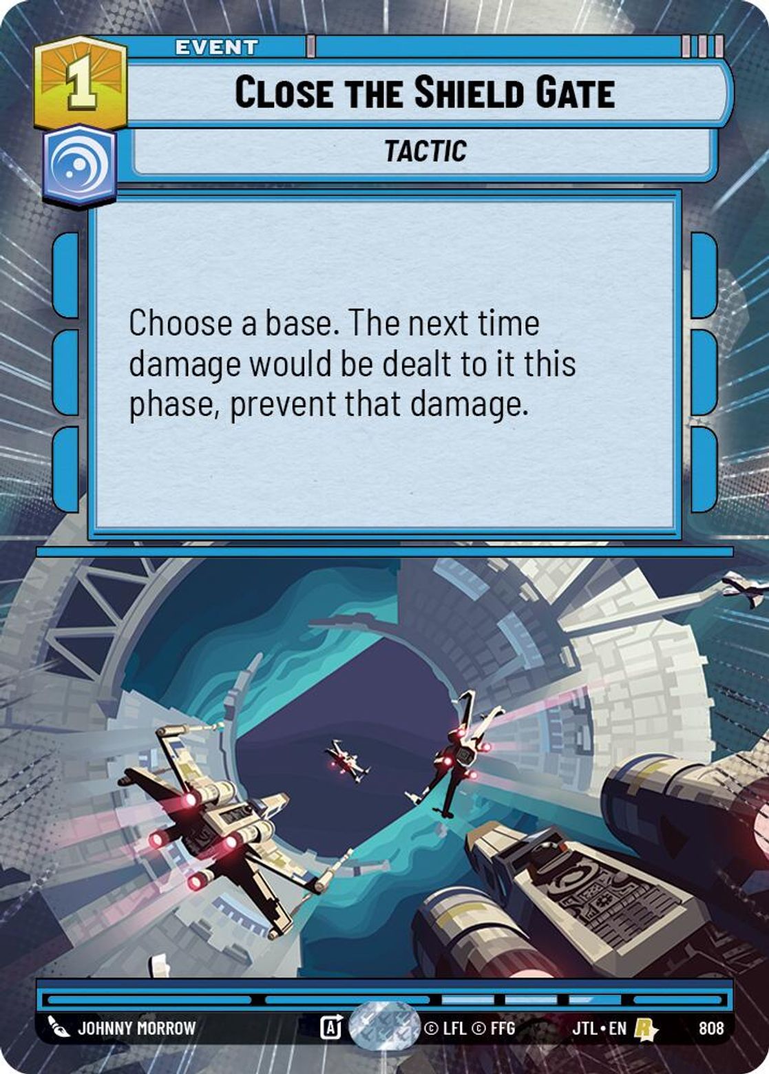 Close the Shield Gate — Jump To Lightspeed 808