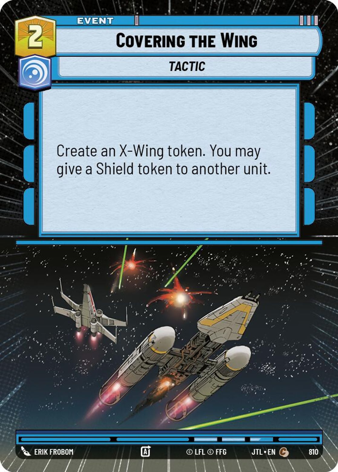 Covering the Wing — Jump To Lightspeed 810