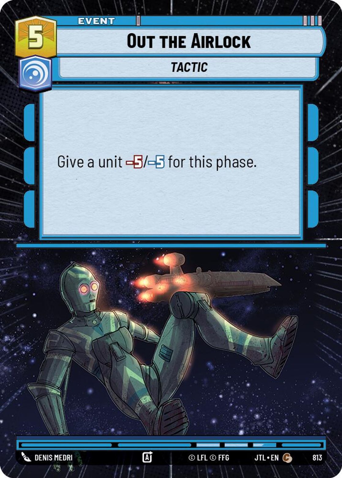 Out the Airlock — Jump To Lightspeed 813