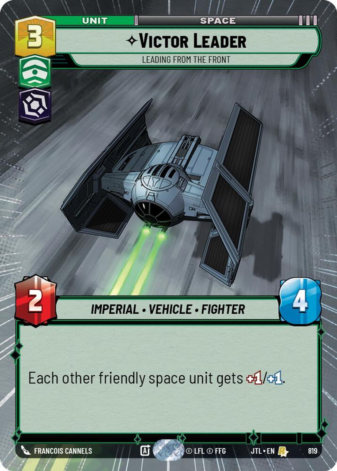 Victor Leader, Leading From the Front — Jump To Lightspeed 819