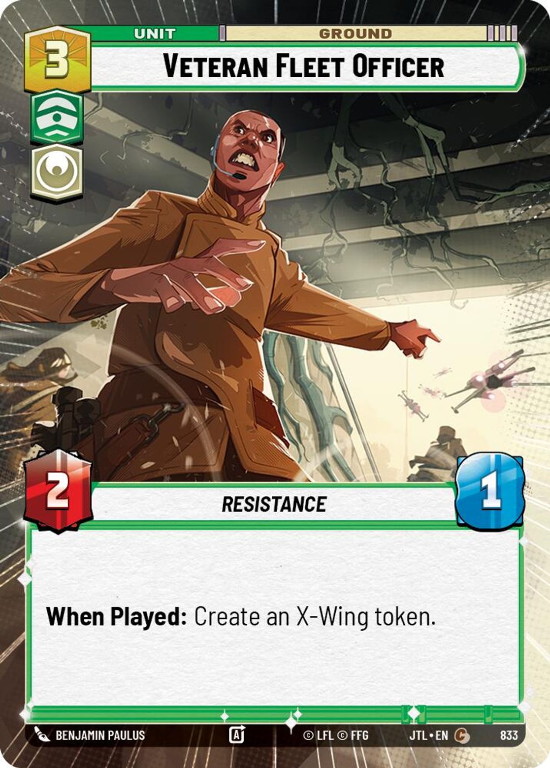 Veteran Fleet Officer — Jump To Lightspeed 833