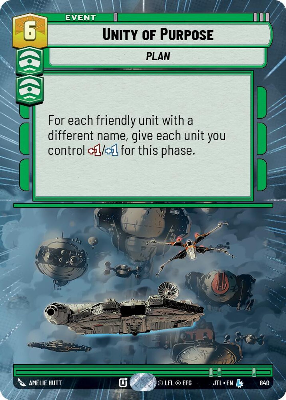 Unity of Purpose — Jump To Lightspeed 840