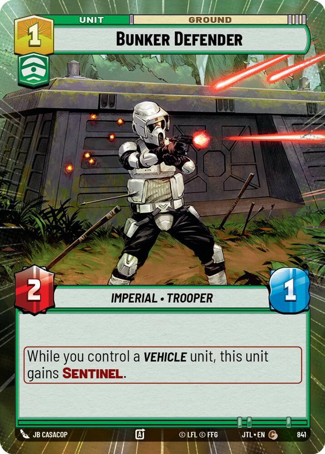 Bunker Defender — Jump To Lightspeed 841