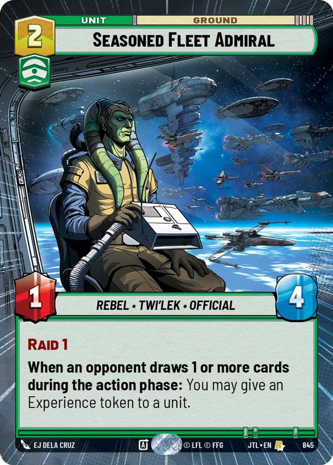 Seasoned Fleet Admiral — Jump To Lightspeed 845