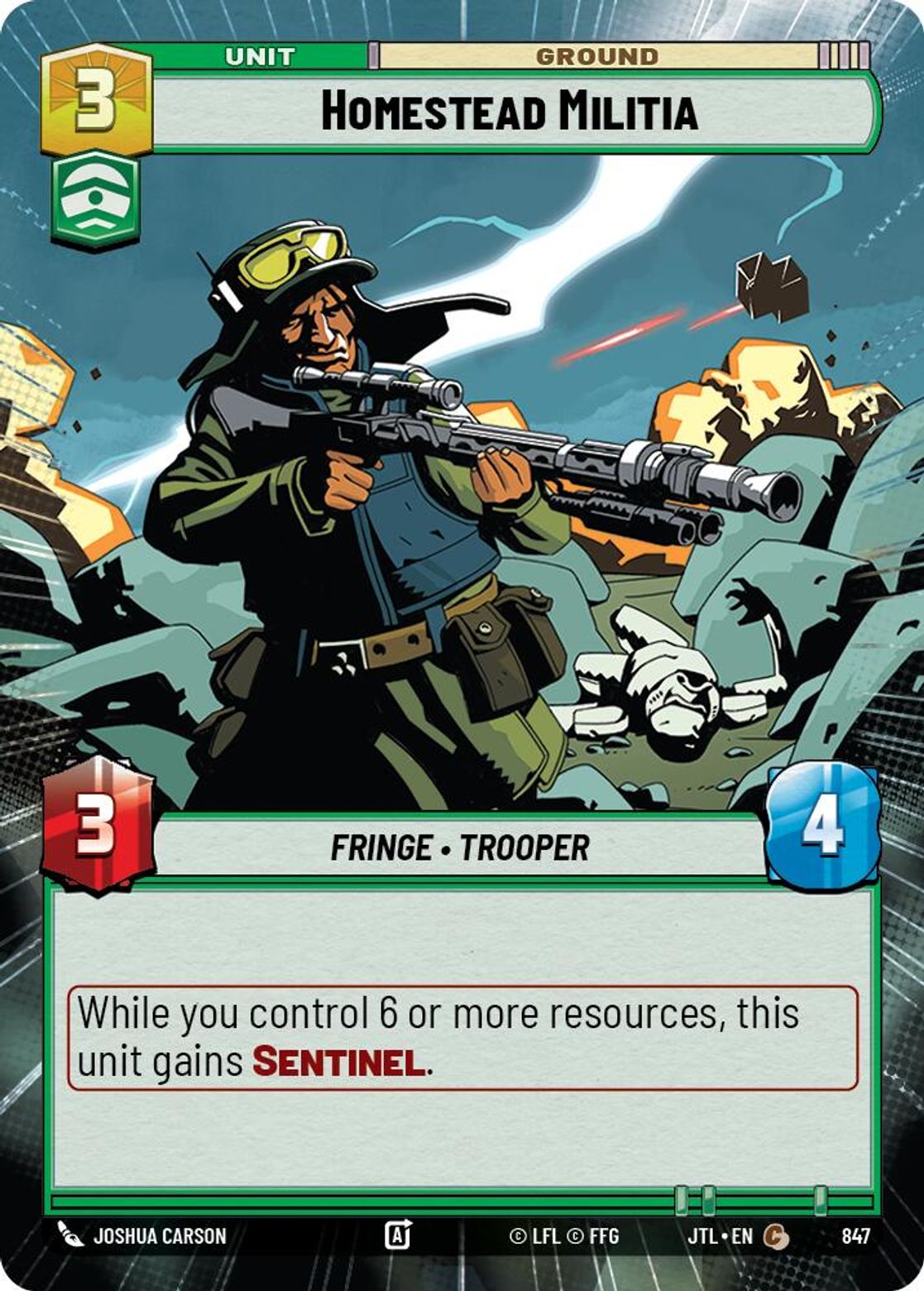 Homestead Militia — Jump To Lightspeed 847