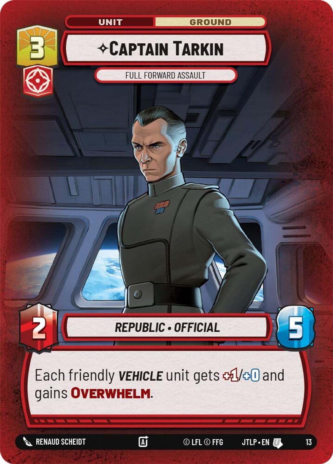Captain Tarkin, Full Forward Assault — Jump to Lightspeed - OP Promo 13