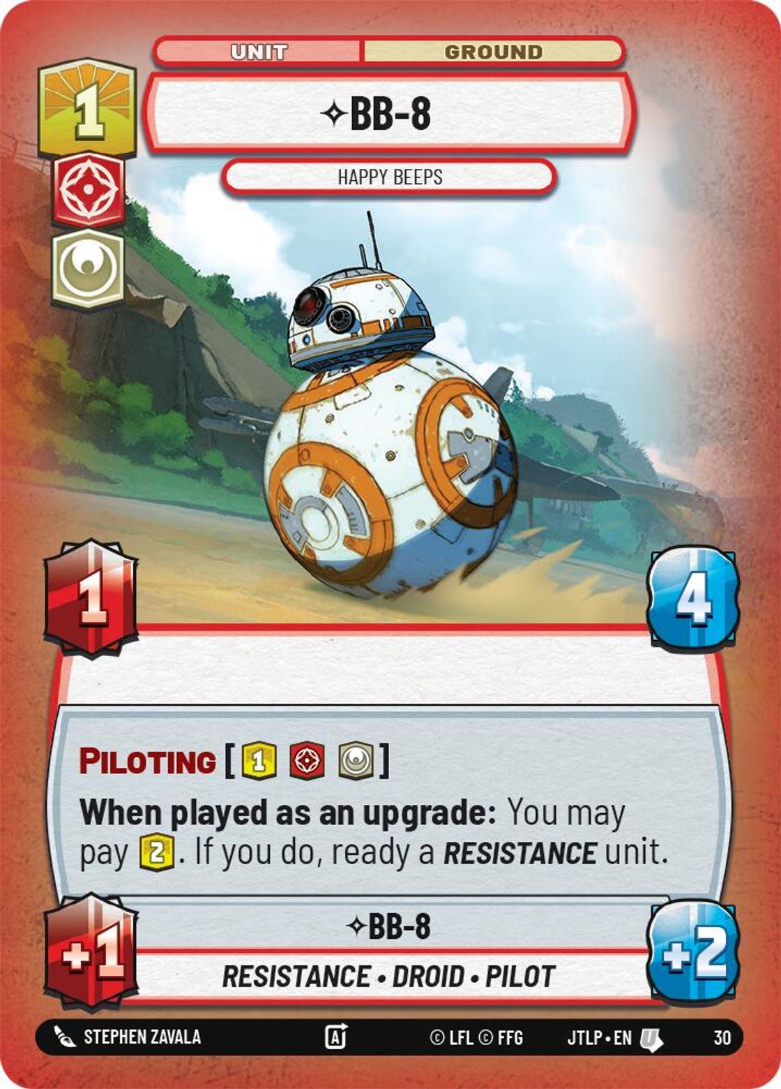 BB-8, Happy Beeps — Jump to Lightspeed - OP Promo 30