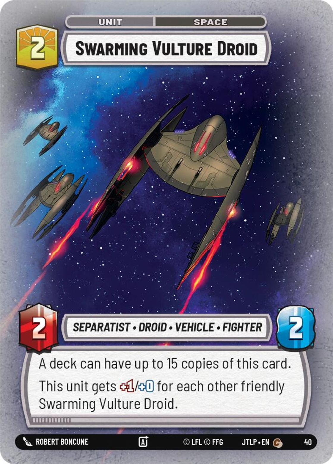 Swarming Vulture Droid — Jump to Lightspeed - OP Promo 40