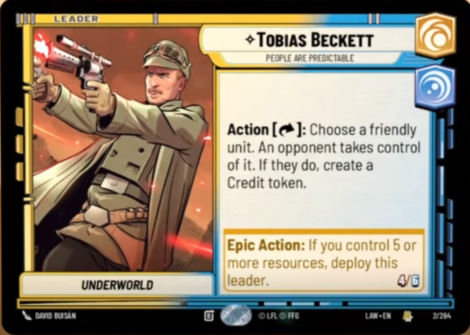 Tobias Beckett, People are Predictable — A Lawless Time 002