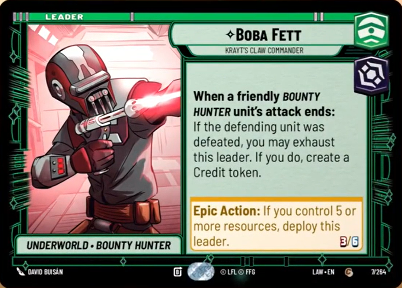 Boba Fett, Krayt's Claw Commander — A Lawless Time 007