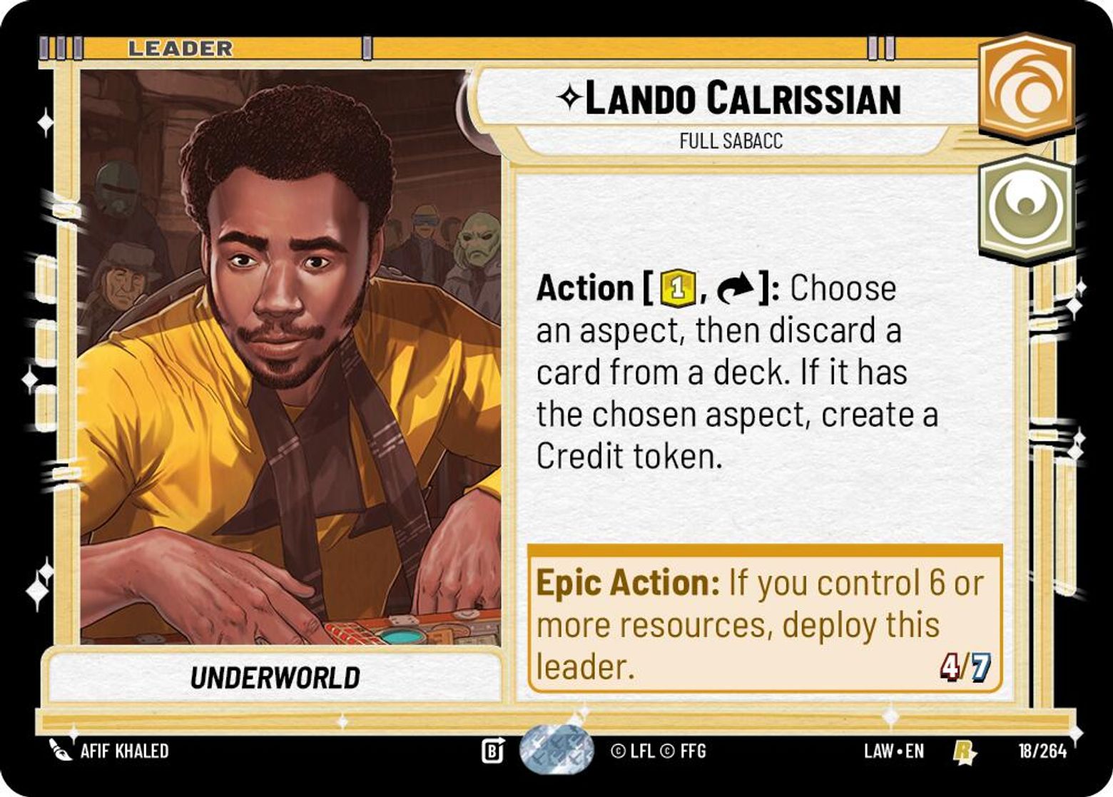 Lando Calrissian | Full Sabacc