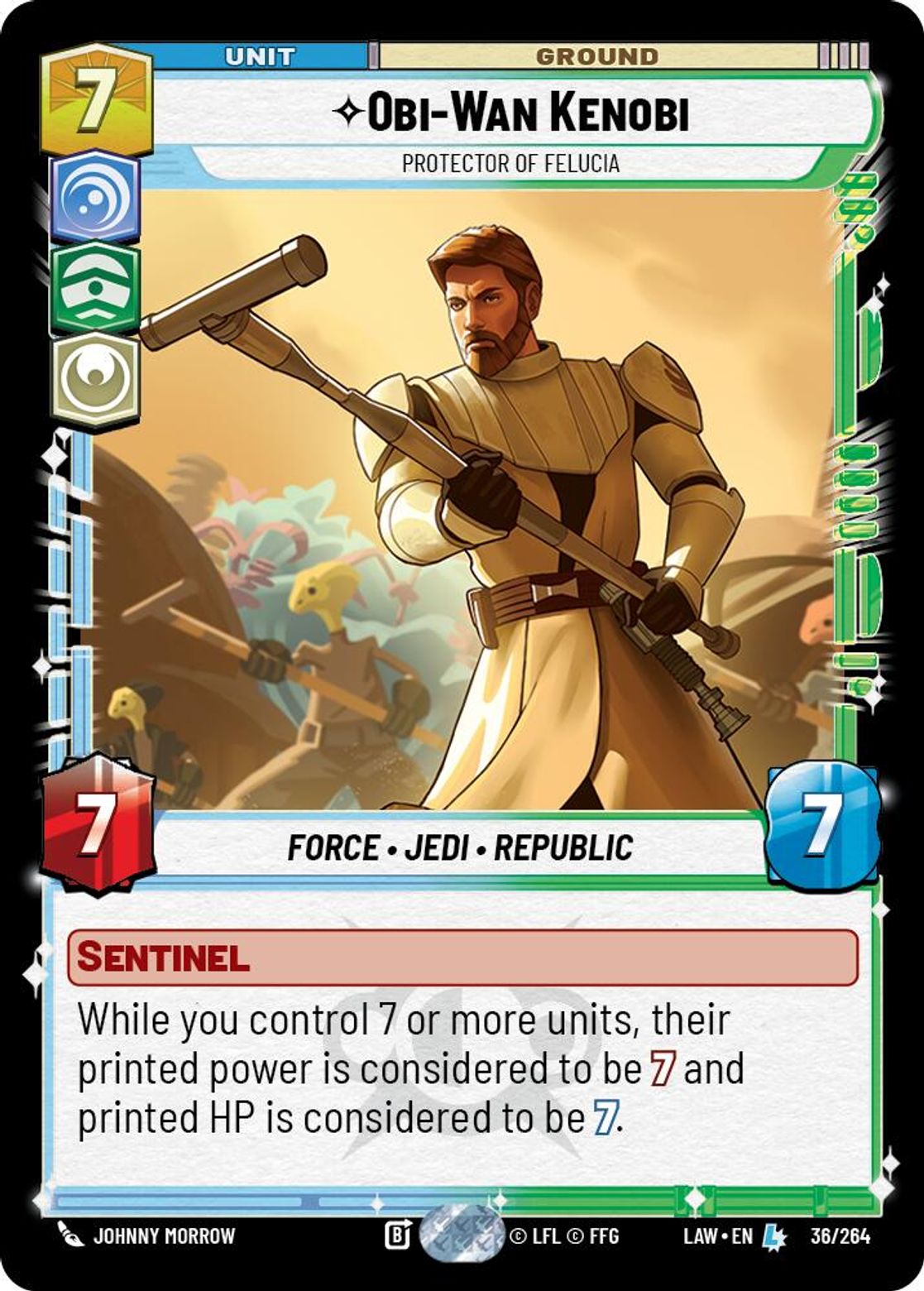 Obi-Wan Kenobi, Protector of Felucia — A Lawless Time 036