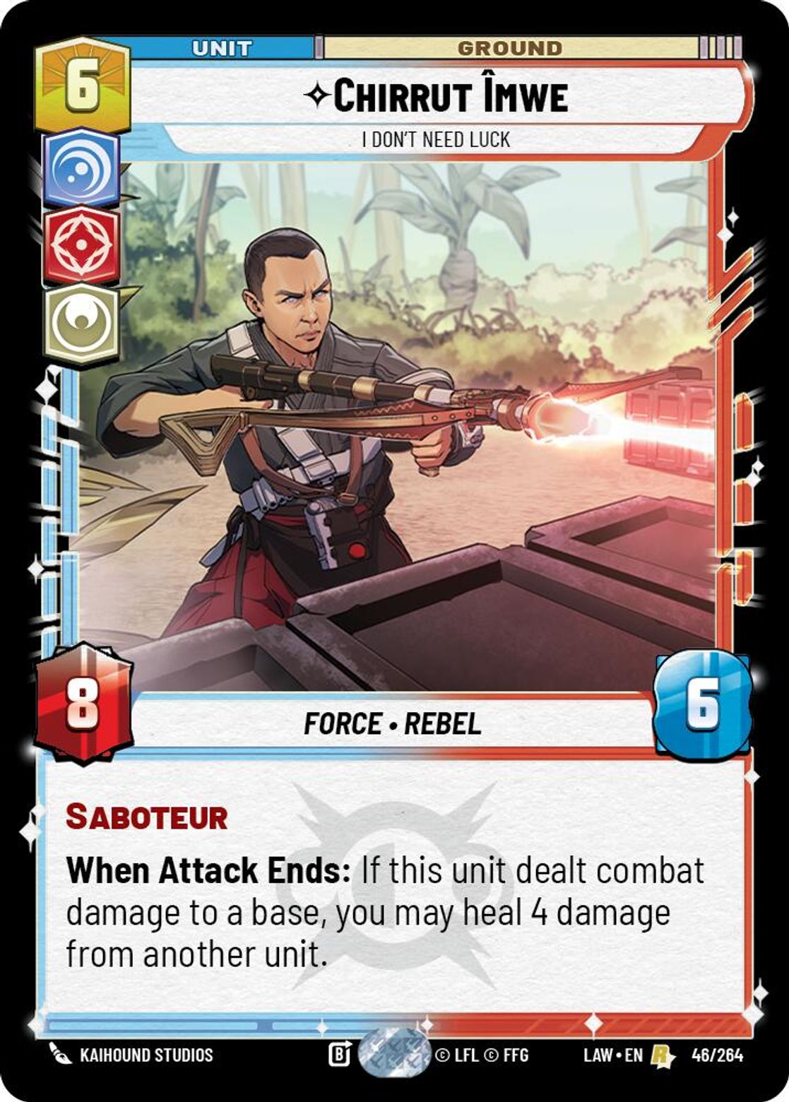 Chirrut Îmwe, I Don't Need Luck — A Lawless Time 046
