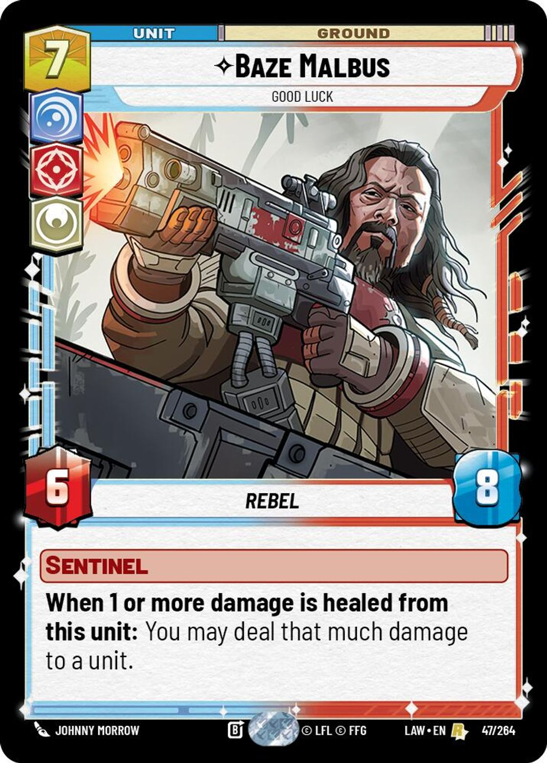 Baze Malbus, Good Luck — A Lawless Time 047