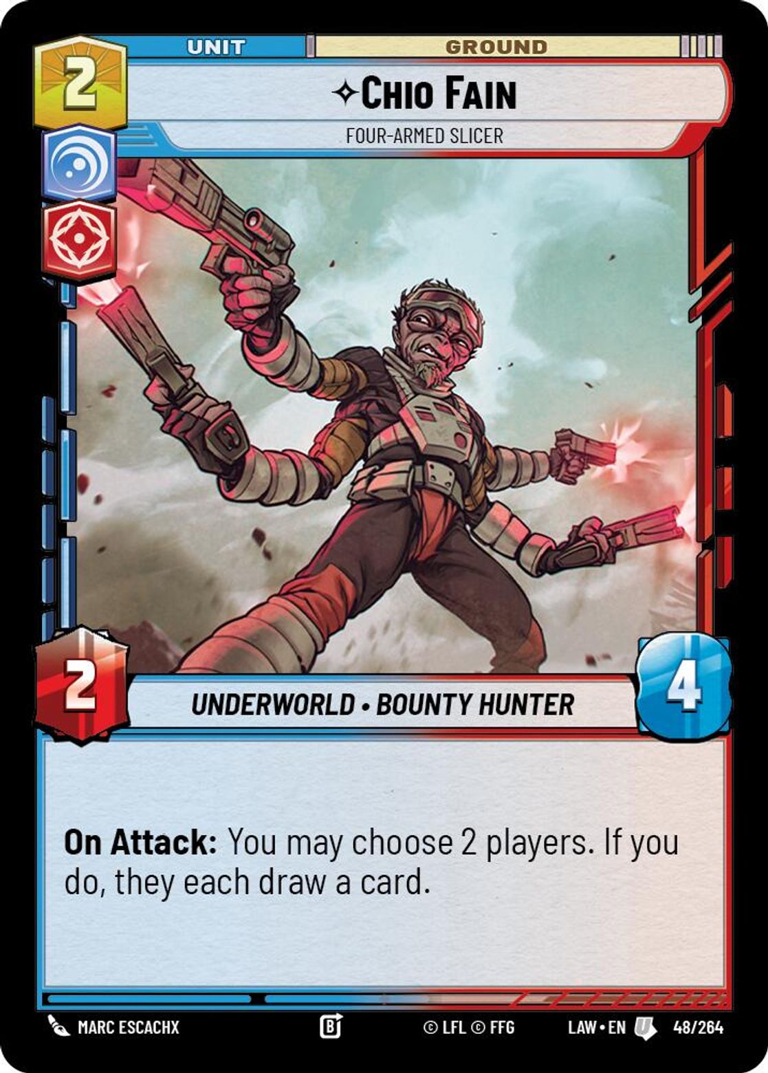 Chio Fain | Four-Armed Slicer