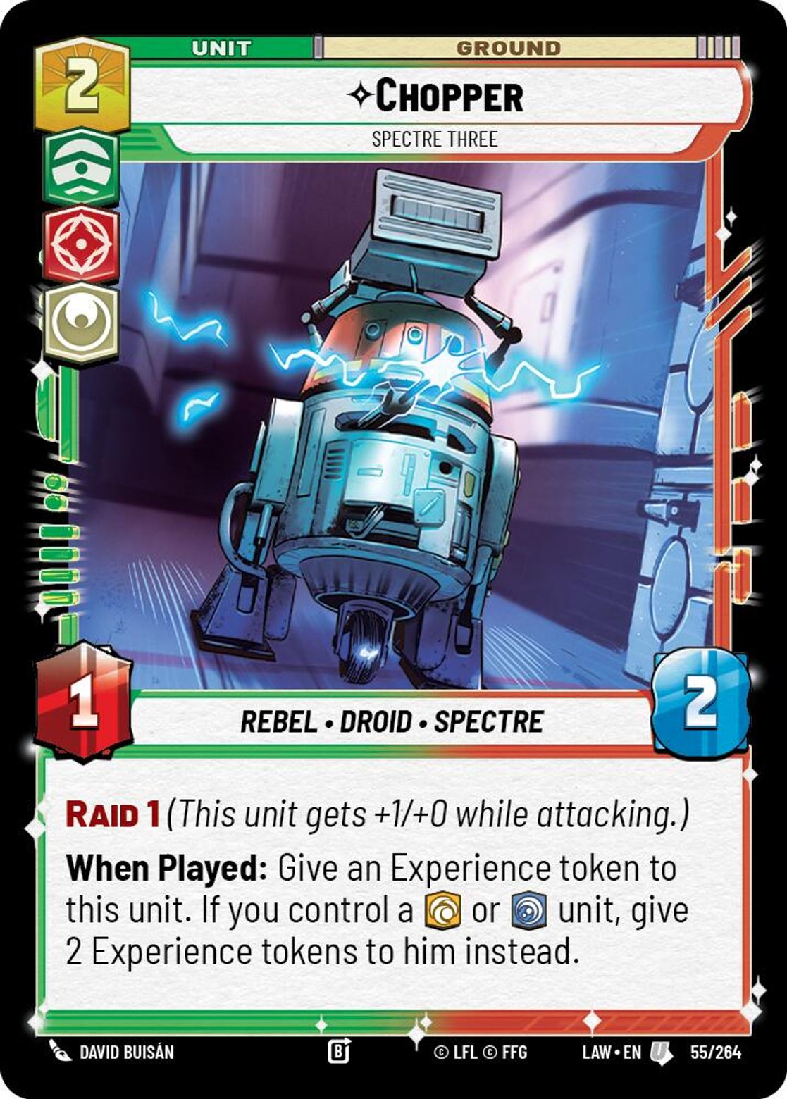 Chopper, Spectre Three — A Lawless Time 055