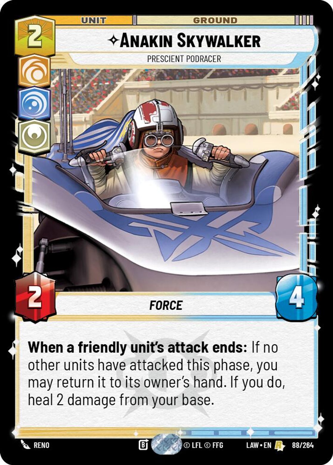 Anakin Skywalker, Prescient Podracer — A Lawless Time 088
