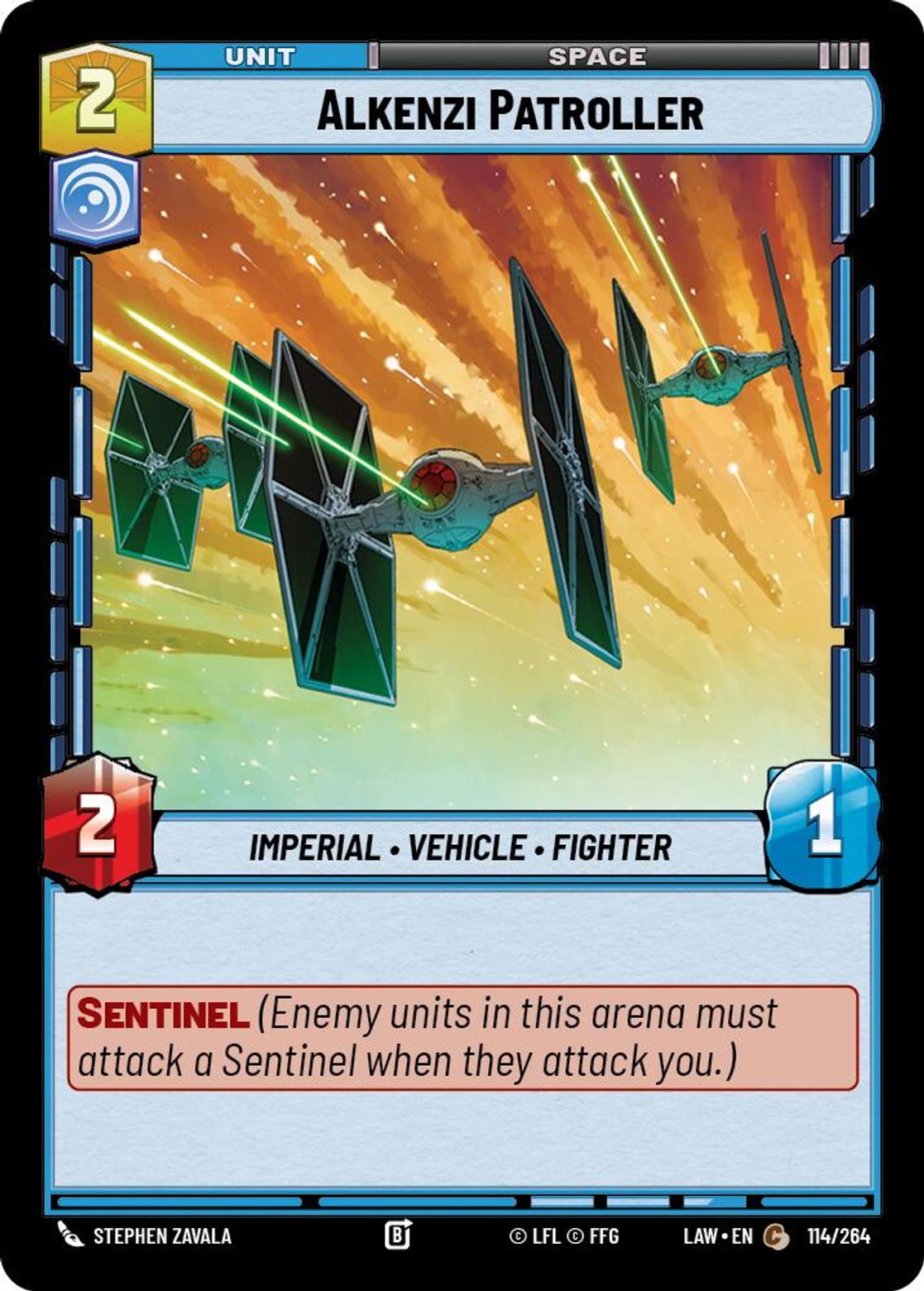 Alkenzi Patroller — A Lawless Time 114