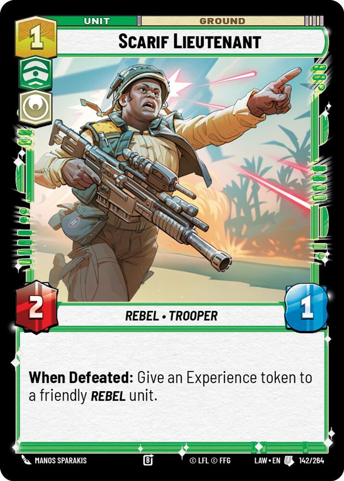 Scarif Lieutenant — A Lawless Time 142