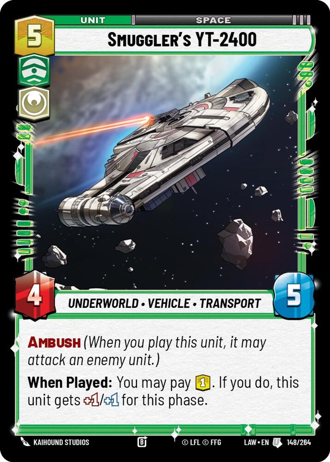 Smuggler's YT-2400 — A Lawless Time 148
