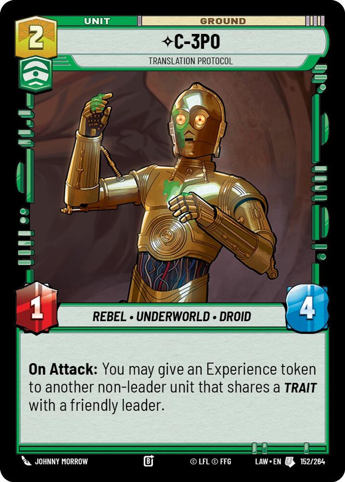 C-3P0, Translation Protocol — A Lawless Time 152