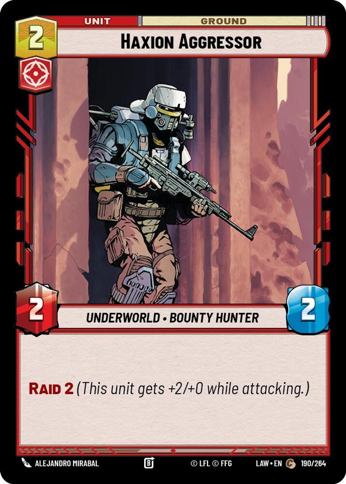 Haxion Aggressor — A Lawless Time 190