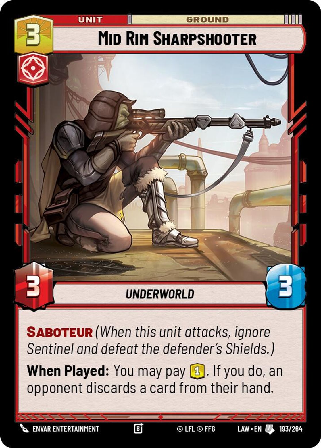 Mid Rim Sharpshooter — A Lawless Time 193