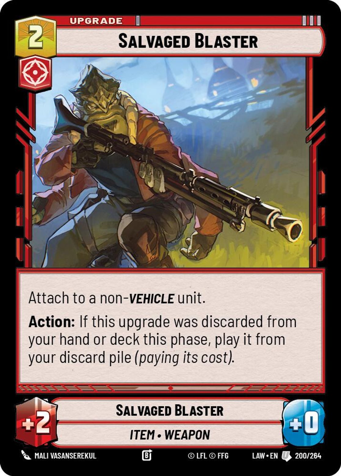 Salvaged Blaster — A Lawless Time 200
