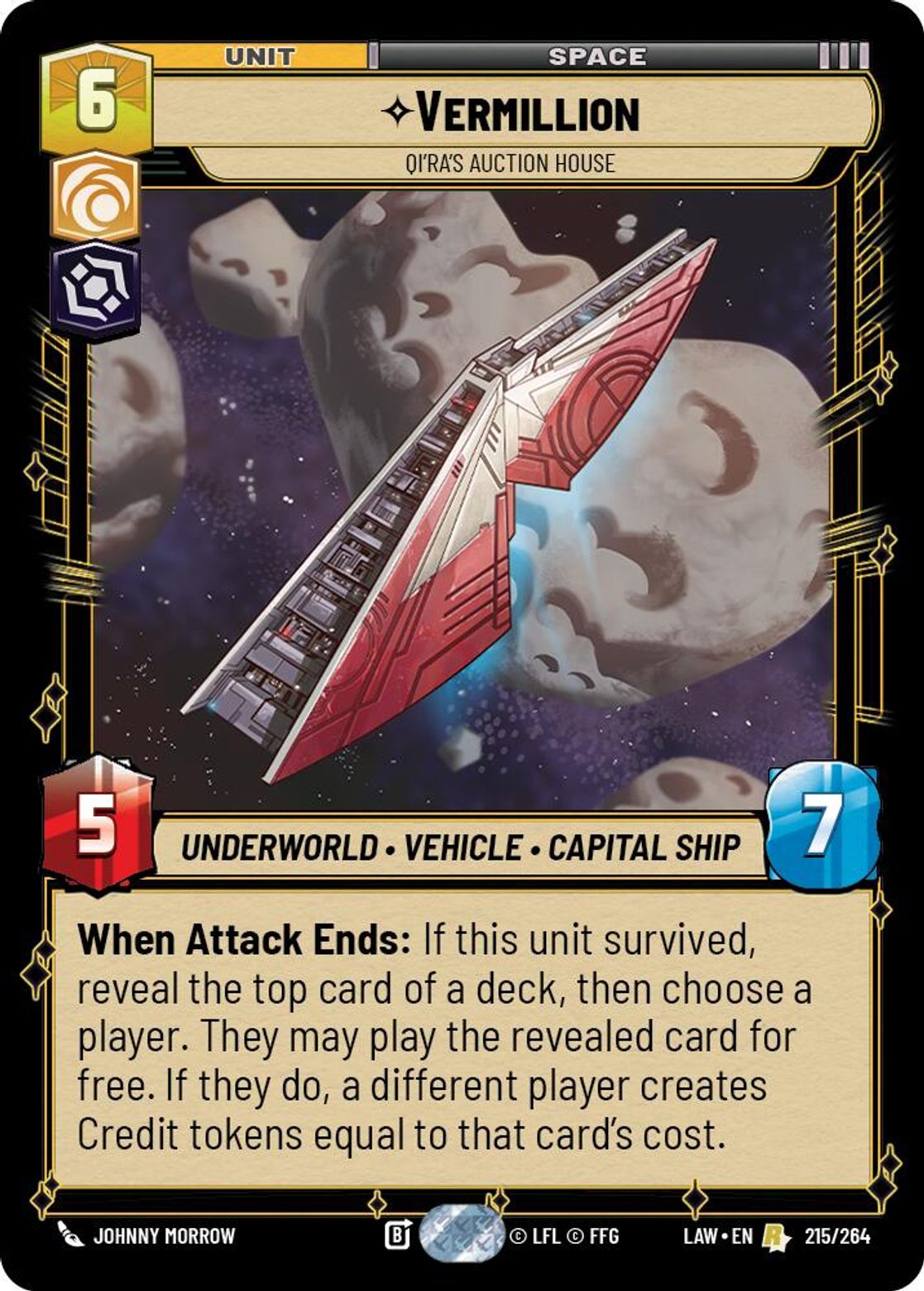 Vermillion, Qi'ra's Auction House — A Lawless Time 215