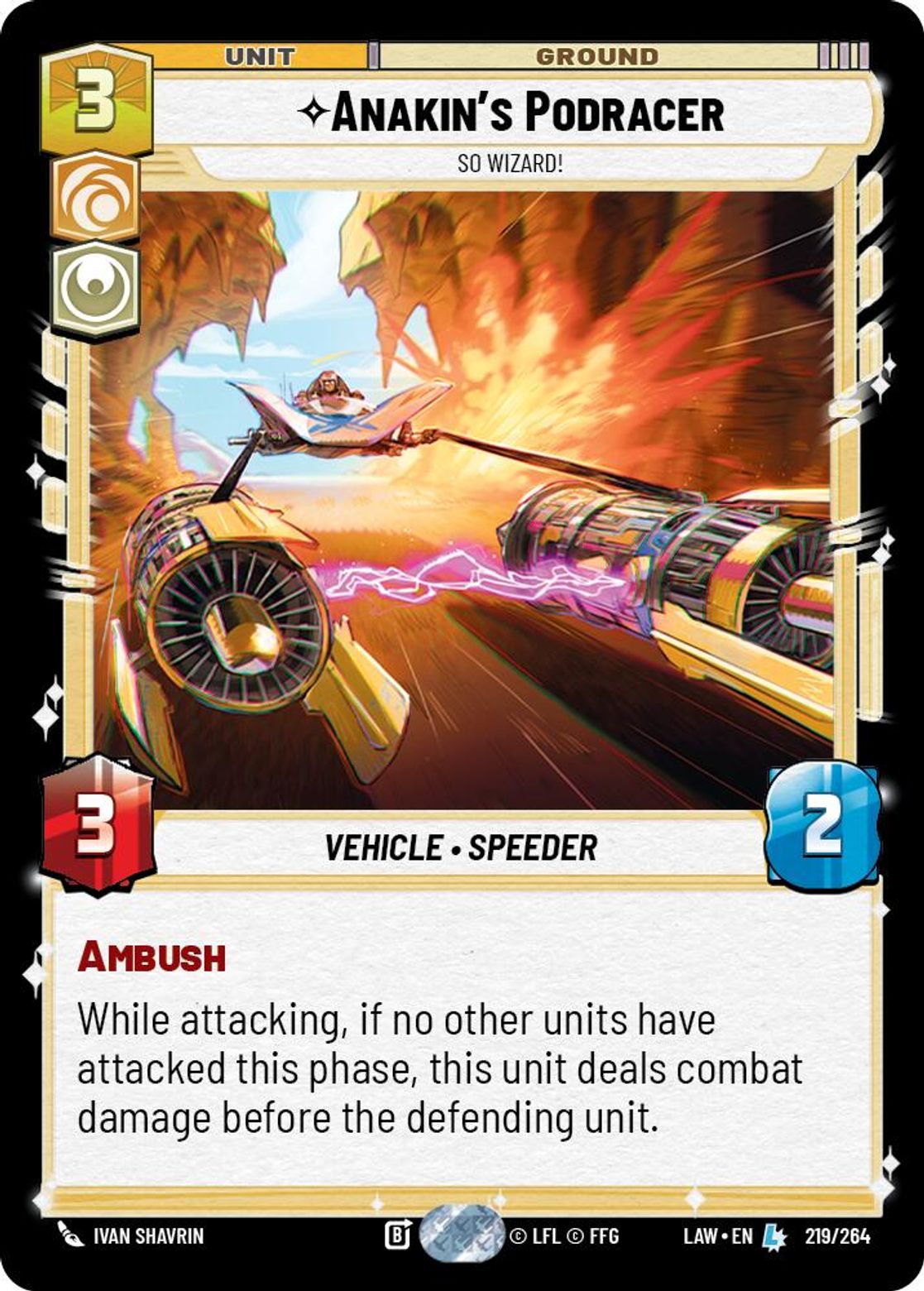 Anakin's Podracer | So Wizard!