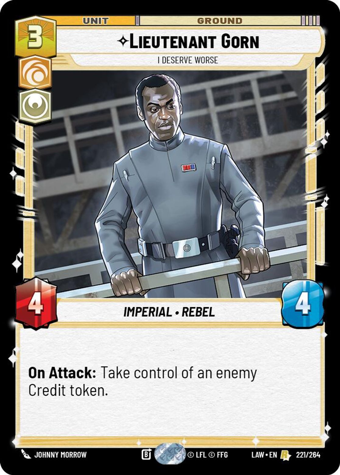 Lieutenant Gorn | I Deserve Worse
