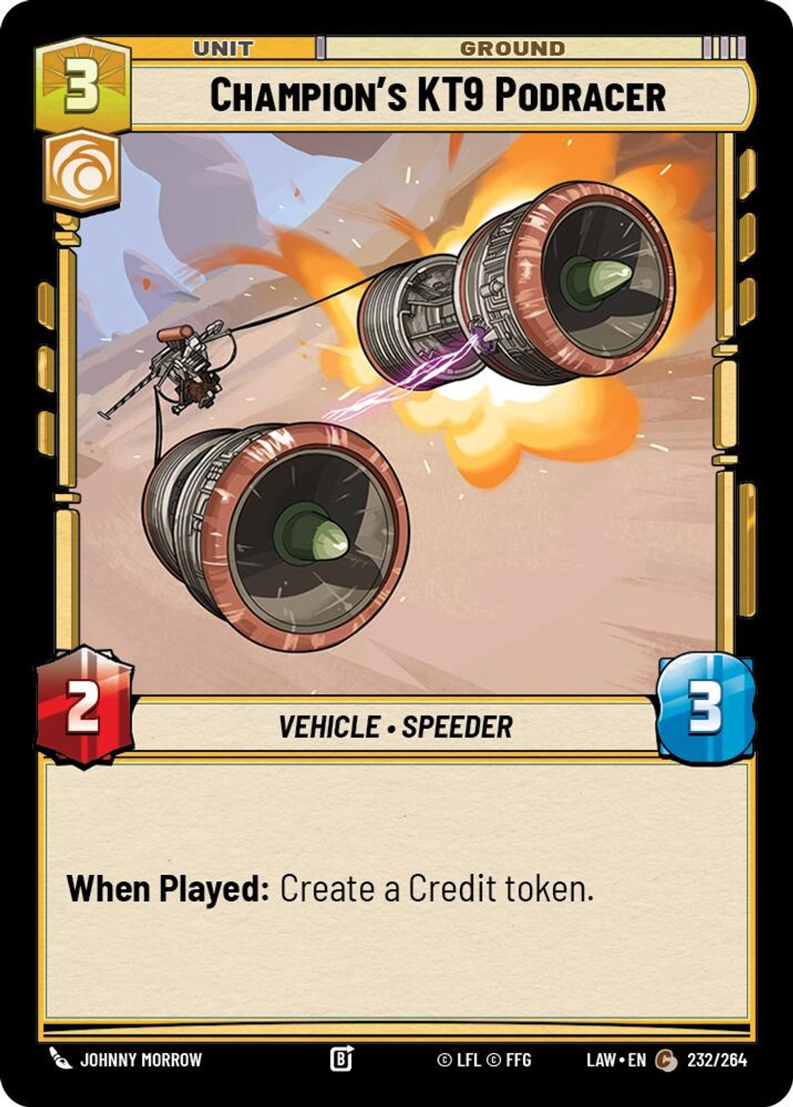 Champion's KT9 Podracer