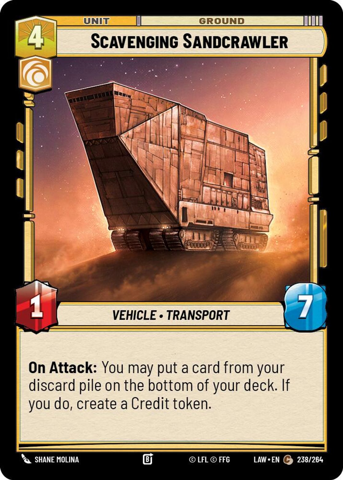 Scavenging Sandcrawler — A Lawless Time 238