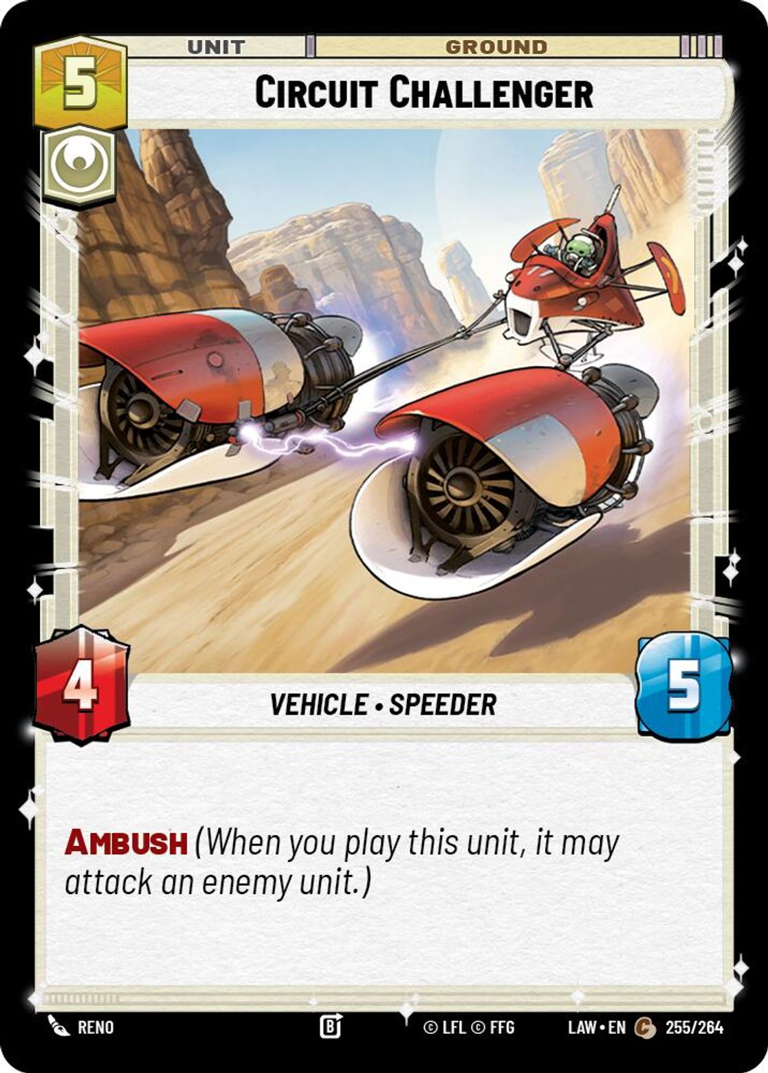 Circuit Challenger — A Lawless Time 255