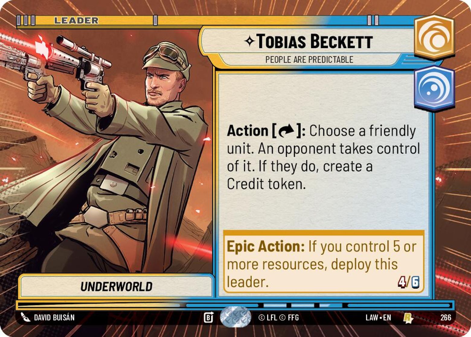 Tobias Beckett, People are Predictable — A Lawless Time 266