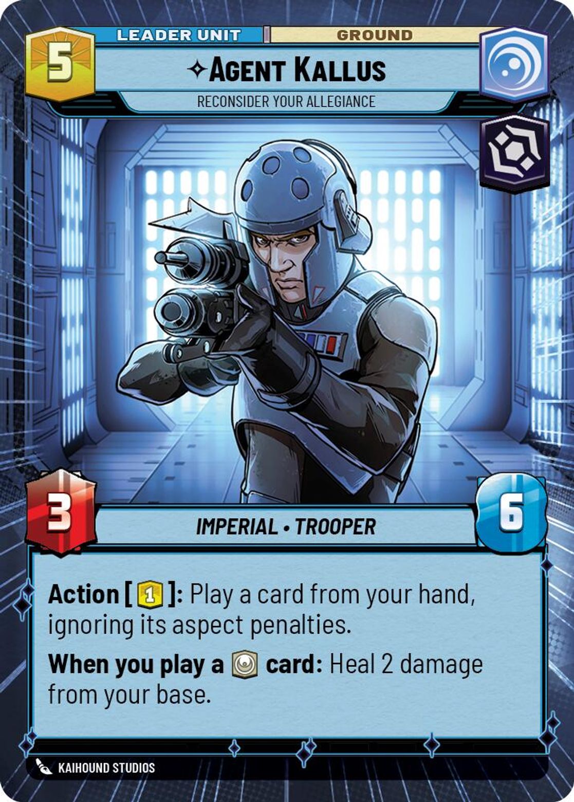 Agent Kallus, Reconsider Your Allegiance (verso)