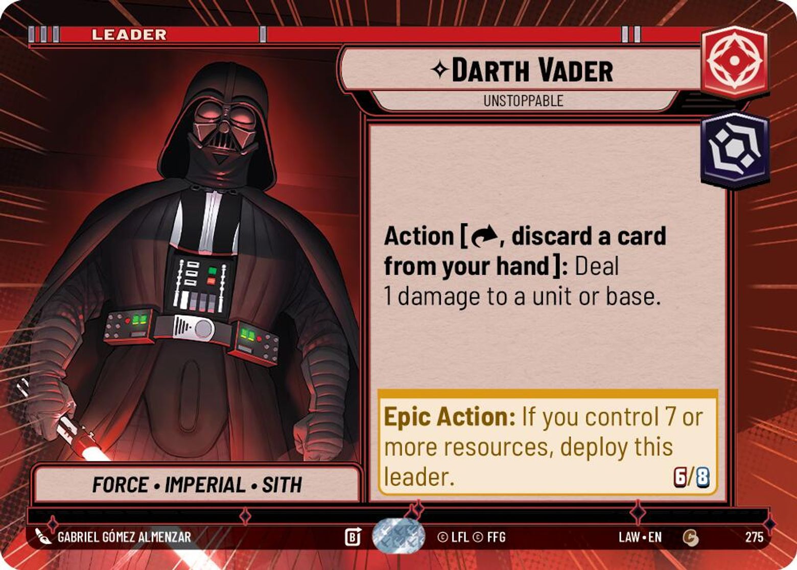 Darth Vader, Unstoppable — A Lawless Time 275
