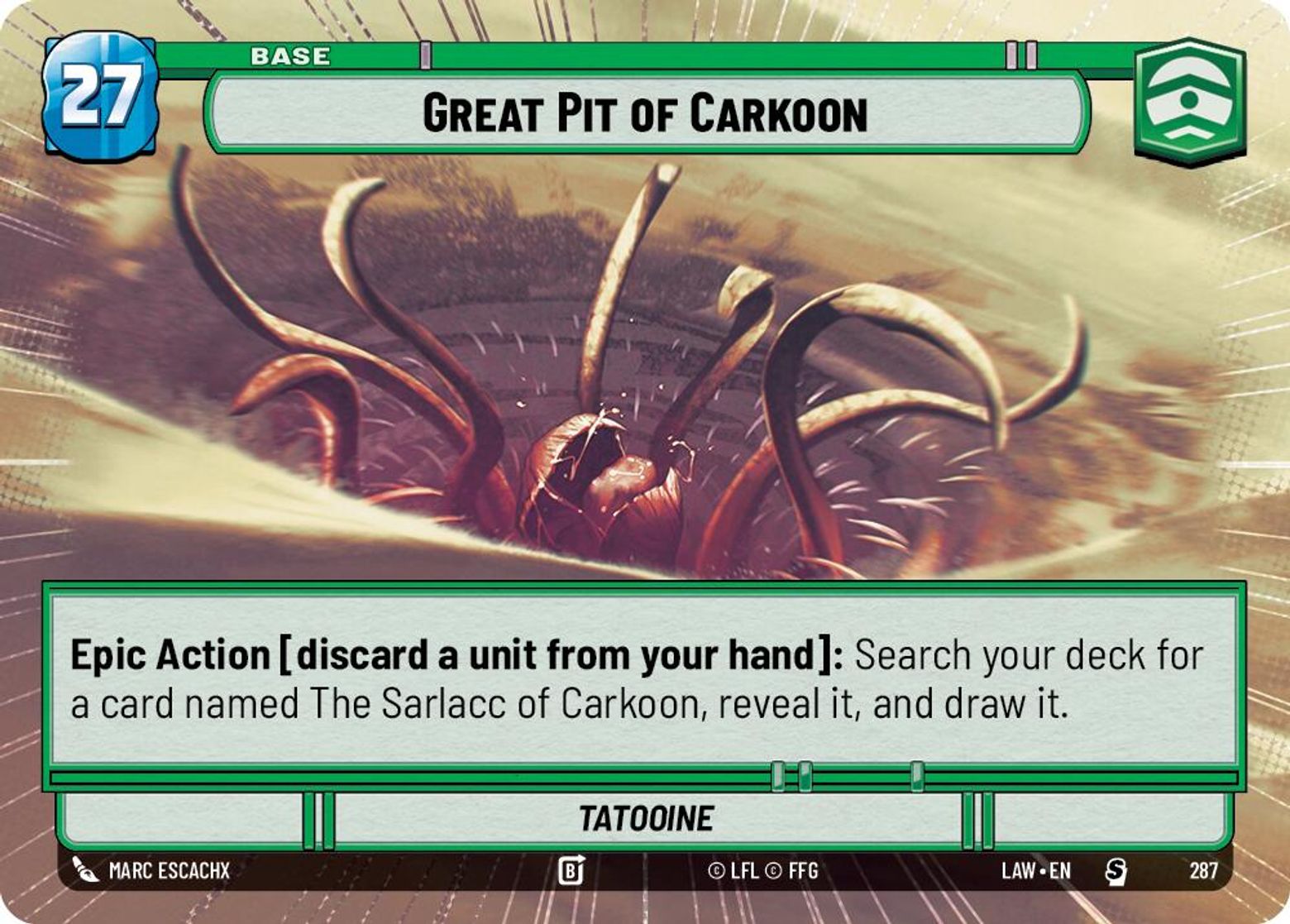 Great Pit of Carkoon, Tatooine — A Lawless Time 287