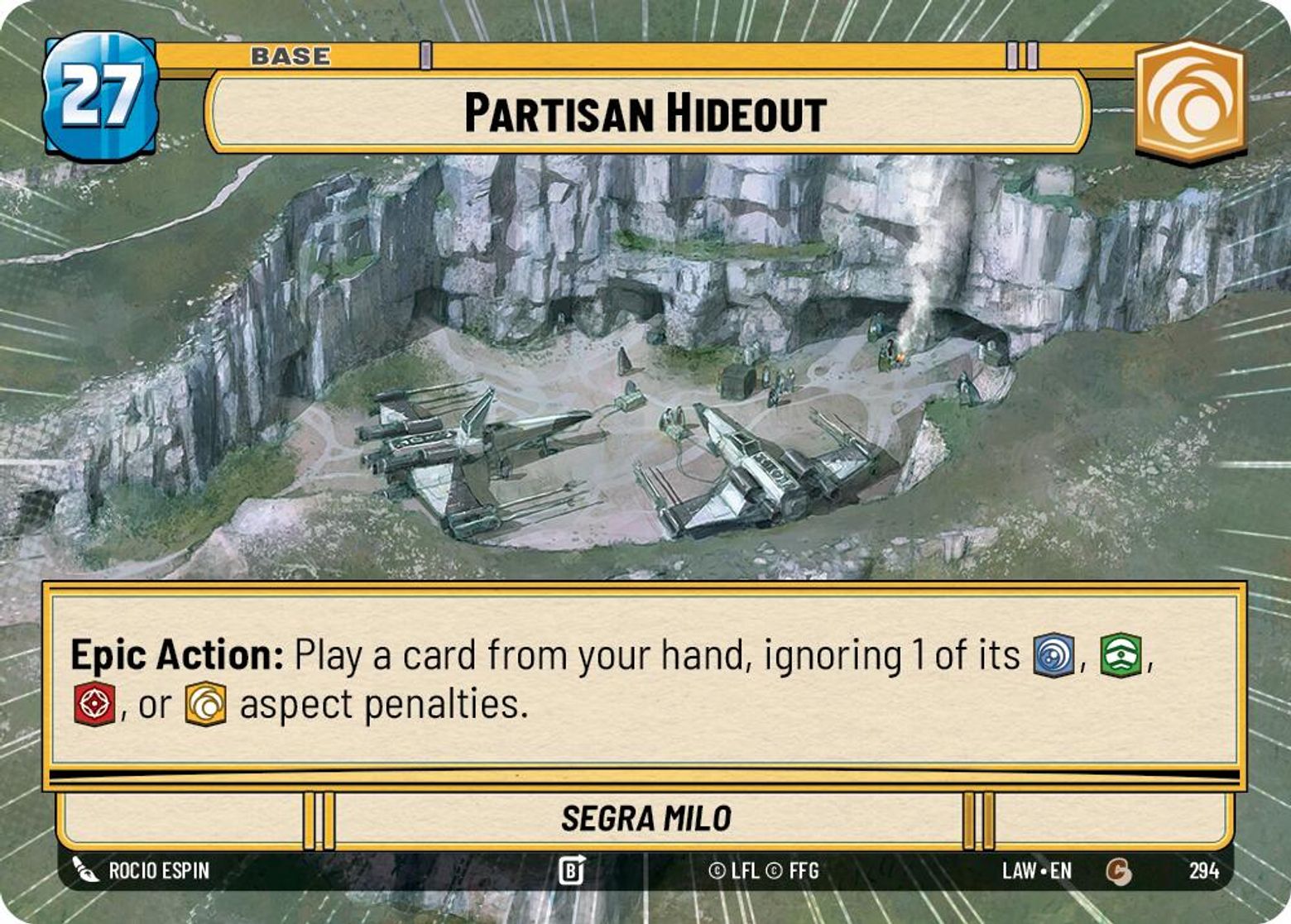 Partisan Hideout, Segra Milo — A Lawless Time 294